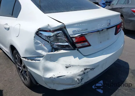 2013 Honda Civic Ex из США, поврежденный, VIN 19XFB2F89DE254915